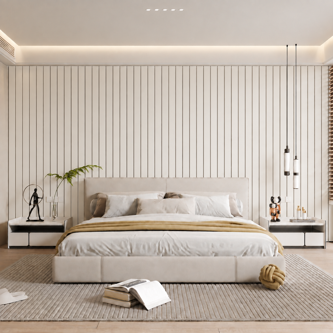 Self-Adhesive Peel and Stick 3D Slat Wall Panel Rolls 19