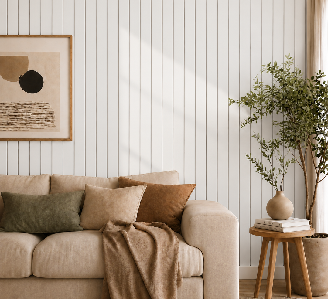 Self-Adhesive Peel and Stick 3D Slat Wall Panel Rolls 20