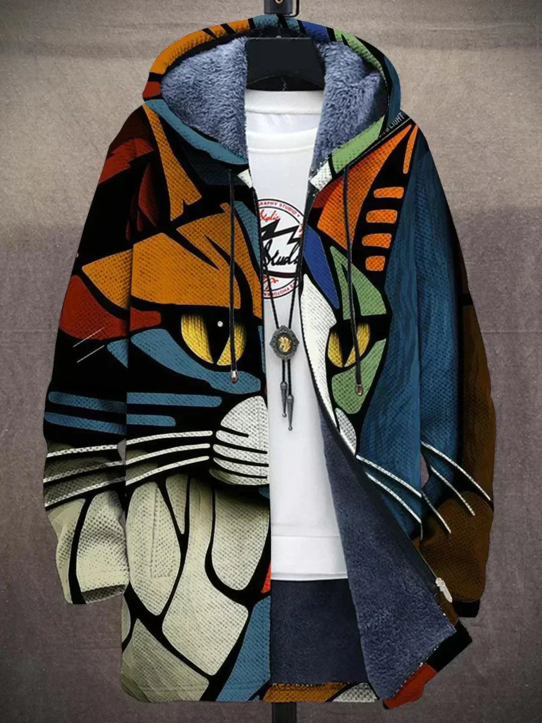 Luxury Art-Inspired Cardigan 4