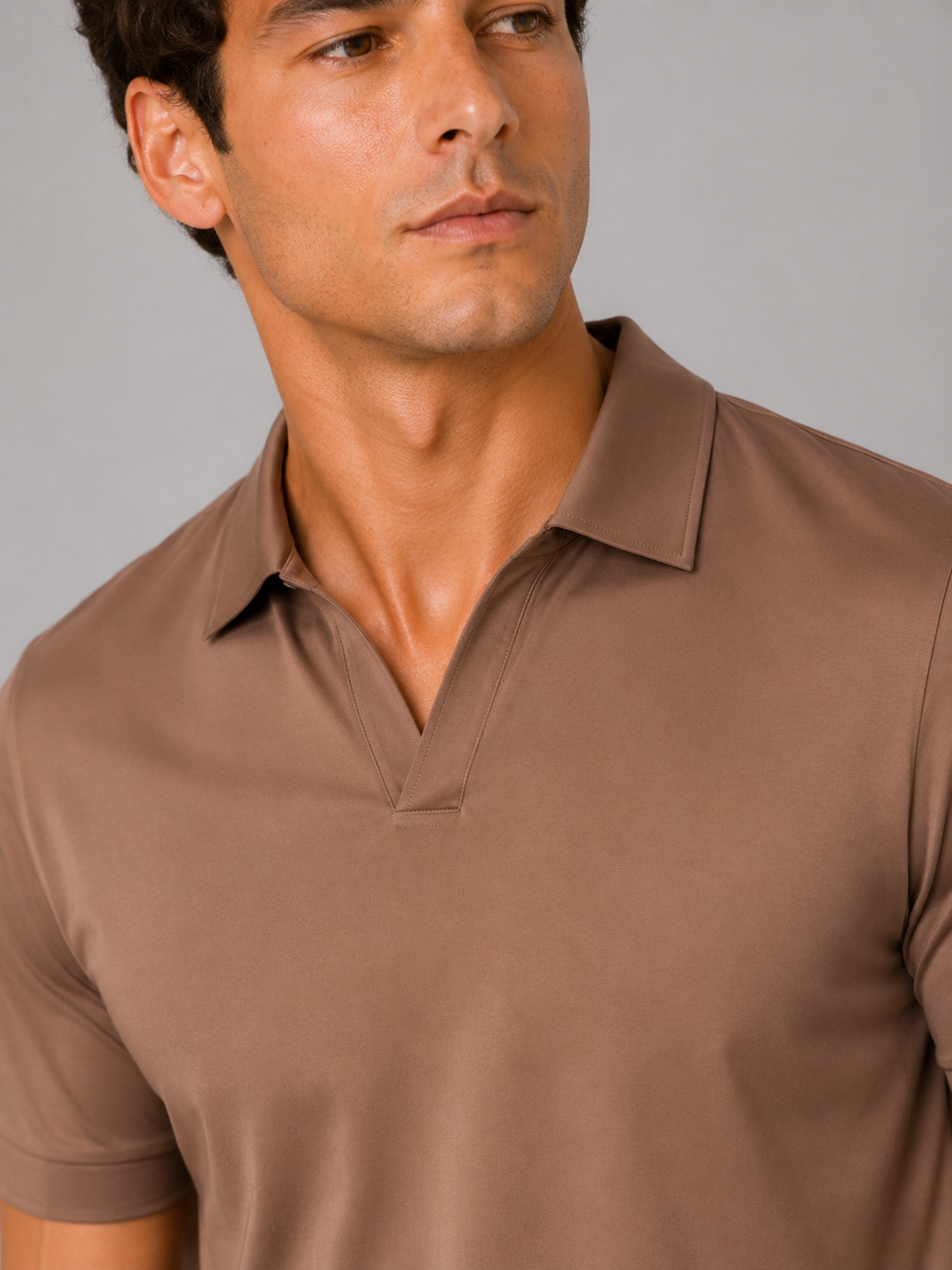 Men's Silky Touch Polo Shirt - Breathable Soft Solid Summer Top 12