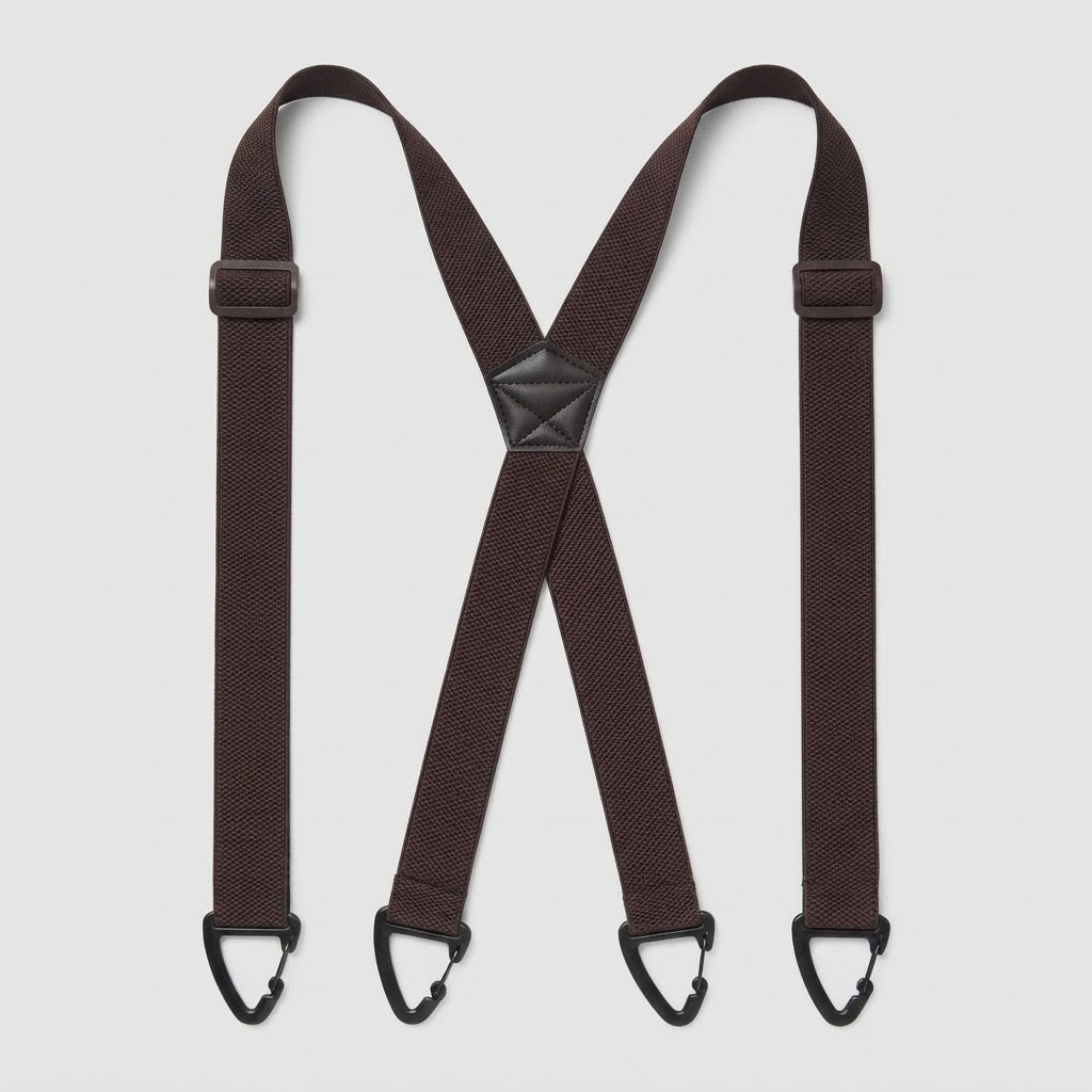 Men's Suspenders with Clip Hooks, Adjustable 65-120 cm, Y-Shape or X-Shape 17
