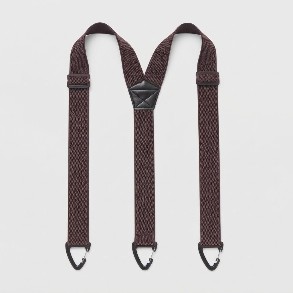 Men's Suspenders with Clip Hooks, Adjustable 65-120 cm, Y-Shape or X-Shape 16