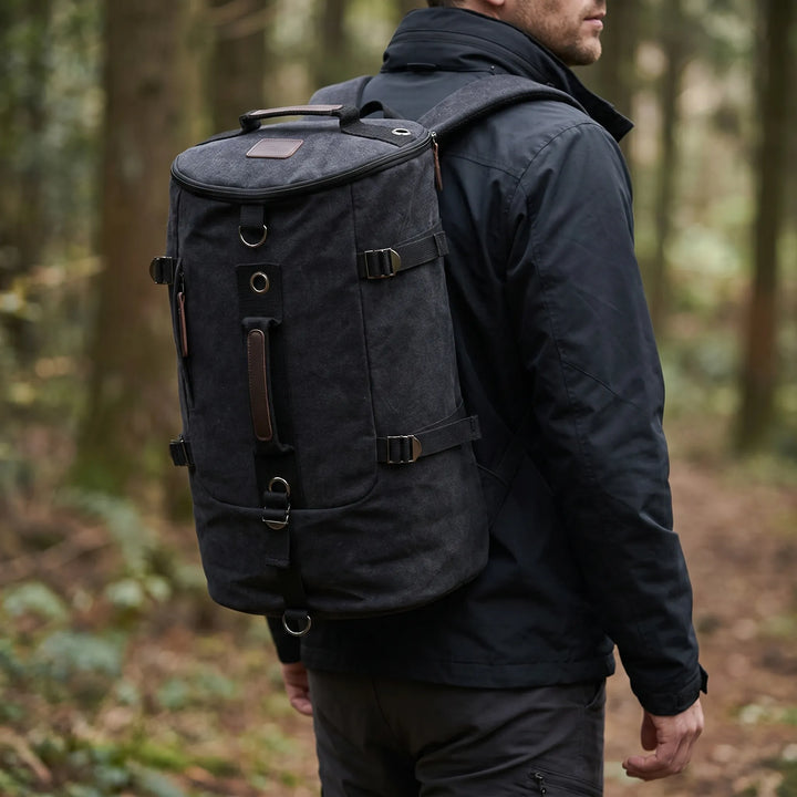 Large Capacity Bucket-Style Travel Backpack - Roampack