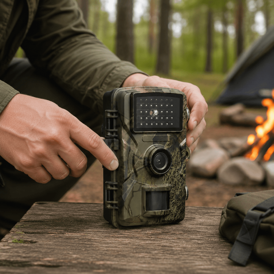 16MP Trail Camera with Night Vision and Motion Detection, Weatherproof 2