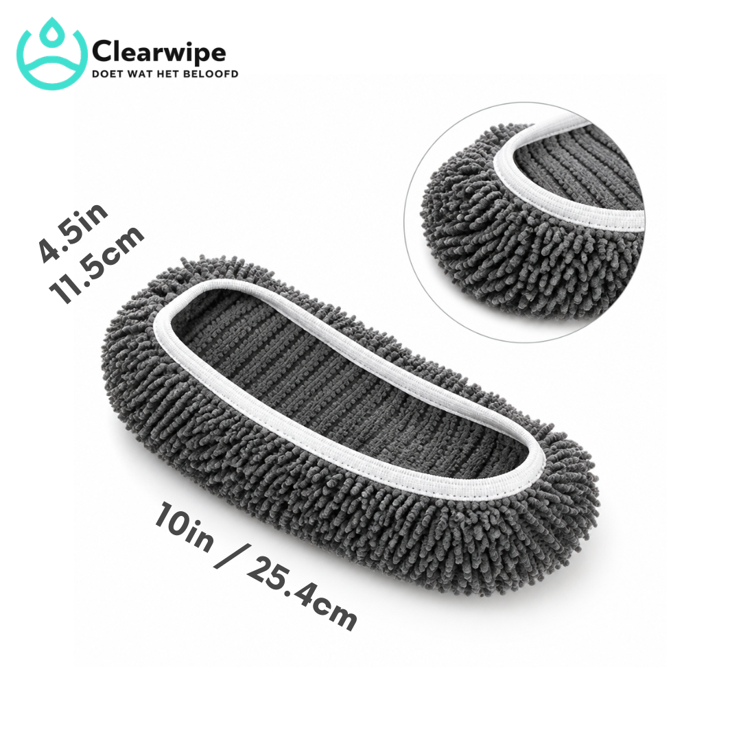 Reusable Microfiber Mop Pads for Wet and Dry Floor Cleaning 5