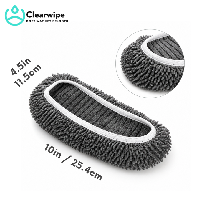 Reusable Microfiber Mop Pads for Wet and Dry Floor Cleaning 5
