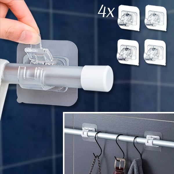 Set of 4 Versatile Storage Hooks for Neat, Space-Saving Organization 1