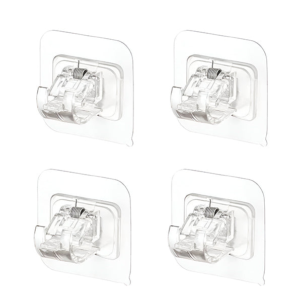 Set of 4 Versatile Storage Hooks for Neat, Space-Saving Organization 3