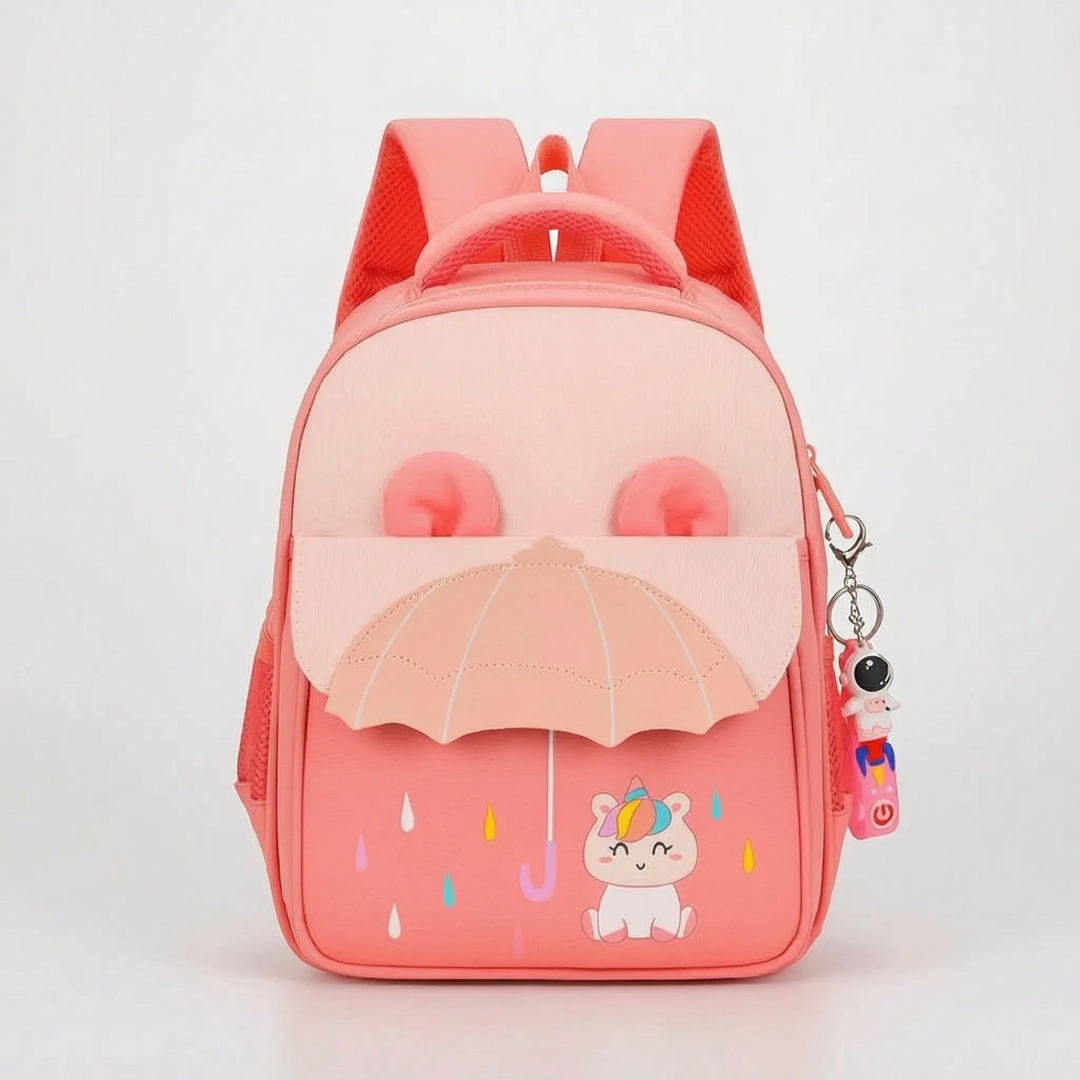 Cartoon Print Kids Backpack - Bumbly