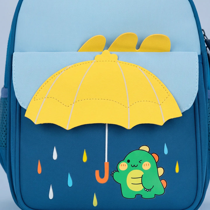 Cartoon Print Kids Backpack - Bumbly