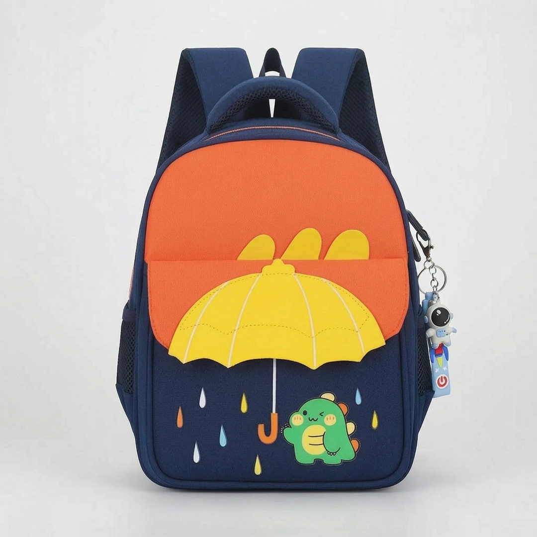 Cartoon Print Kids Backpack - Bumbly