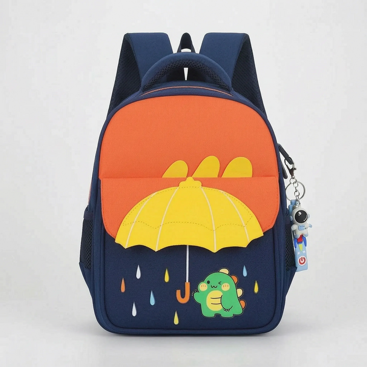 Cartoon Print Kids Backpack - Bumbly