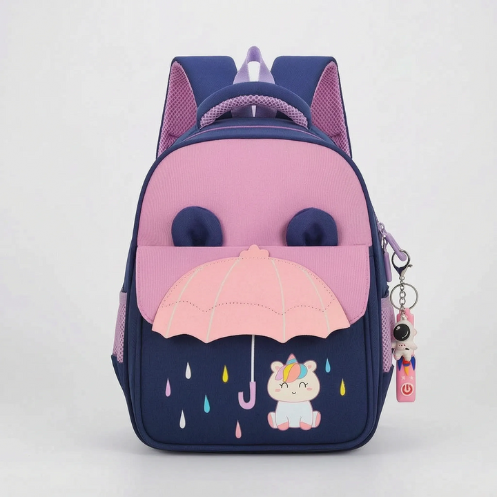 Cartoon Print Kids Backpack - Bumbly