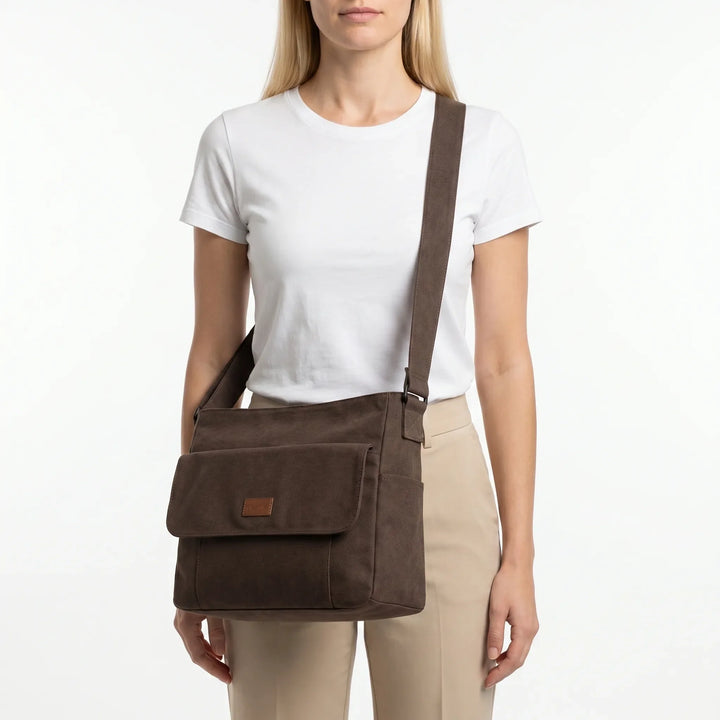 Casual Crossbody Messenger Bag - Cadrina