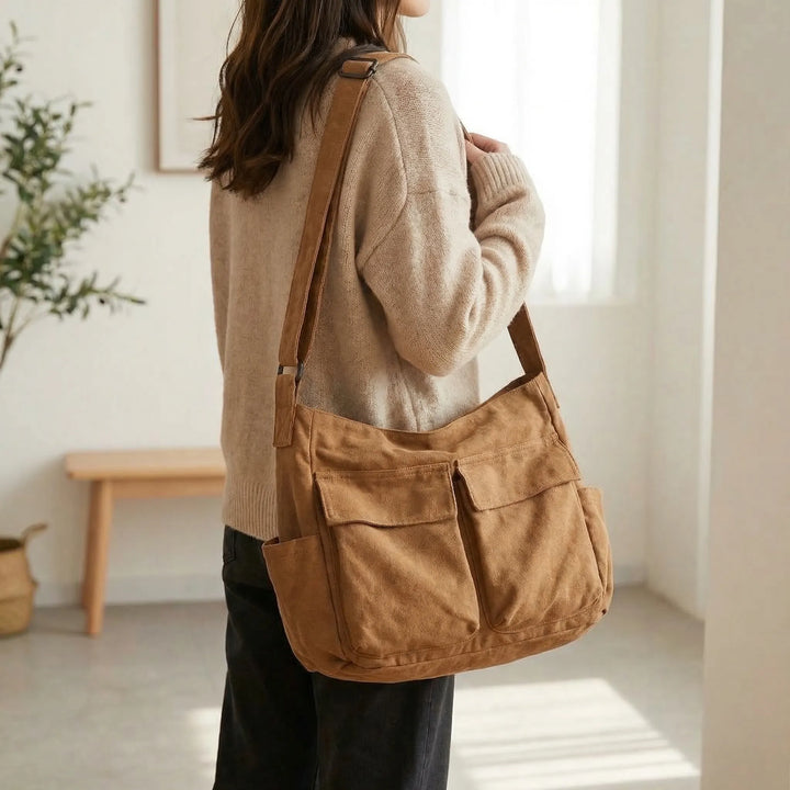 Casual Crossbody Messenger Bag - Paxela