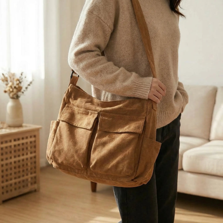 Casual Crossbody Messenger Bag - Paxela