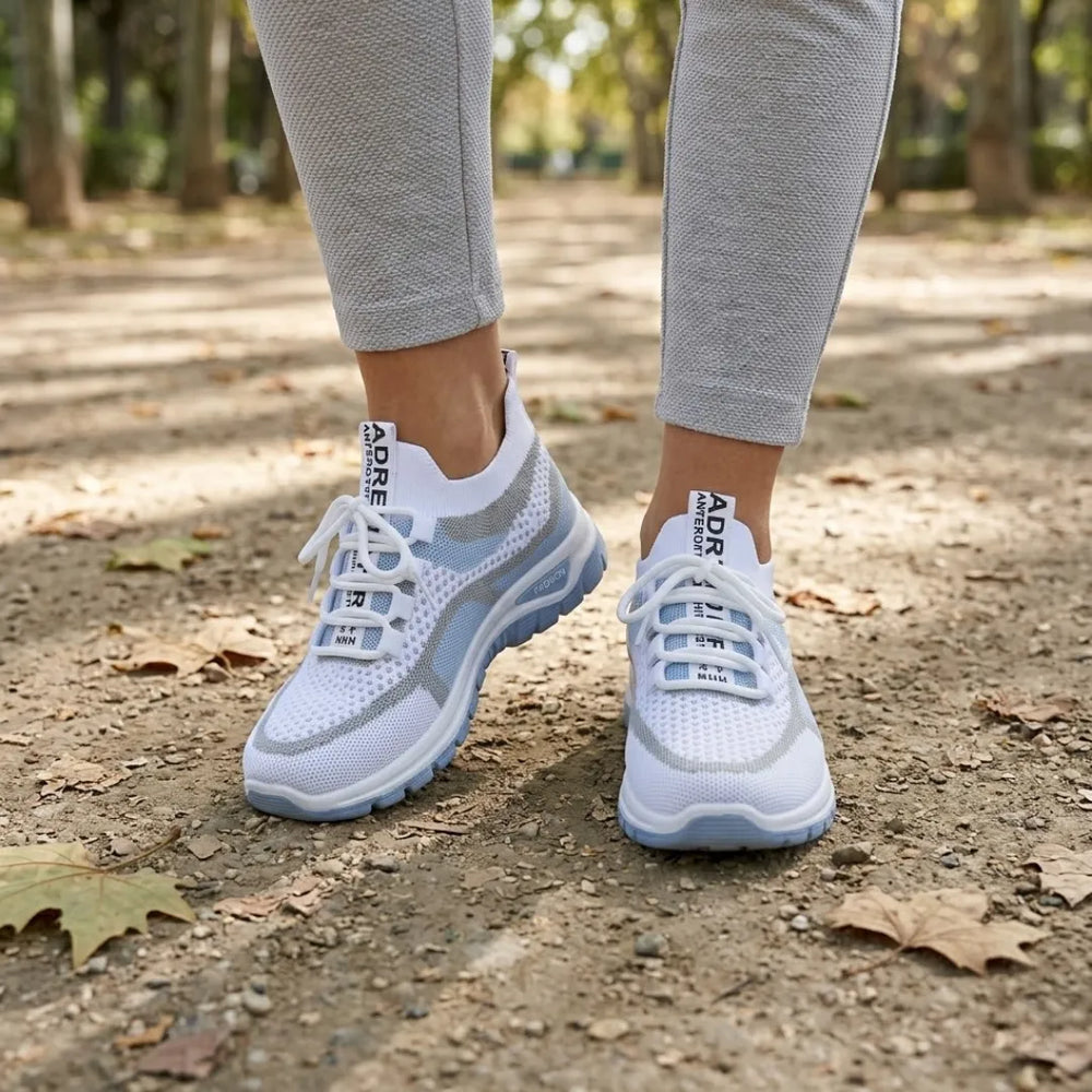 Women's Comfortable Casual Sneakers - Breathable Mesh, Wide Fit 2