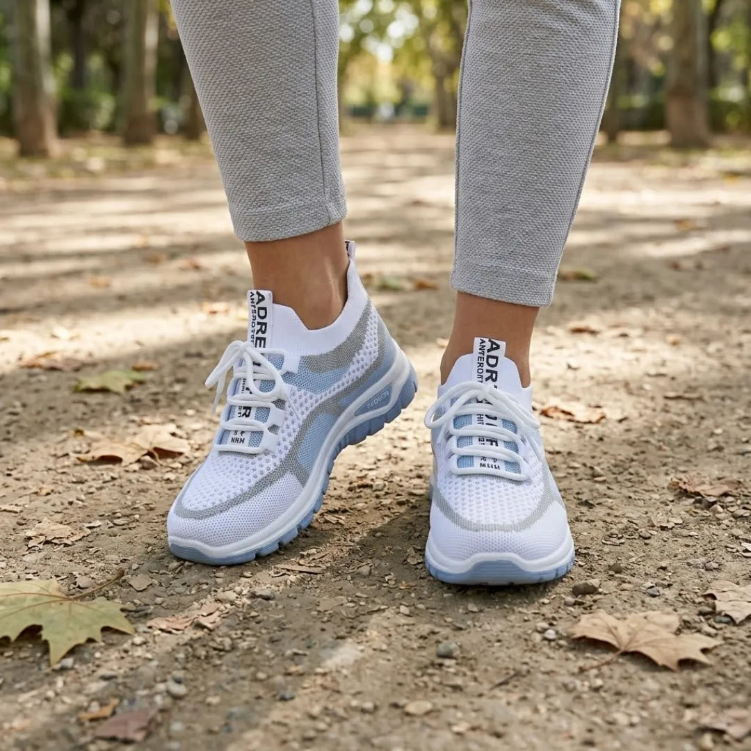 Women's Comfortable Casual Sneakers - Breathable Mesh, Wide Fit 2
