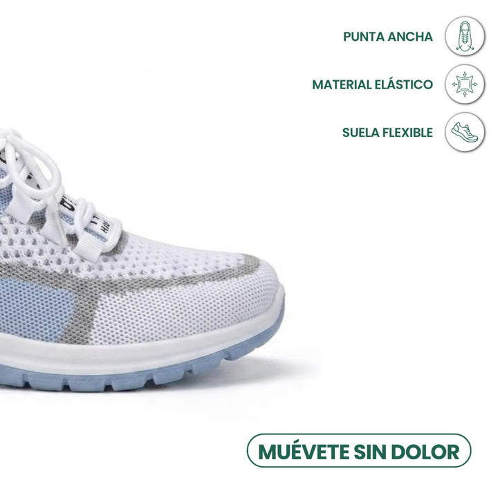 Women's Comfortable Casual Sneakers - Breathable Mesh, Wide Fit 5