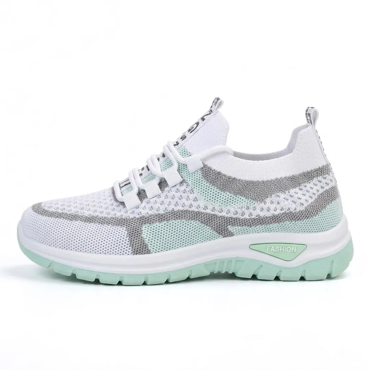 Women's Comfortable Casual Sneakers - Breathable Mesh, Wide Fit 10