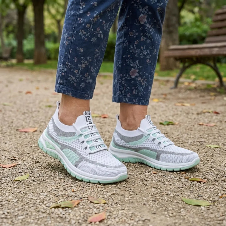 Women's Comfortable Casual Sneakers - Breathable Mesh, Wide Fit 11