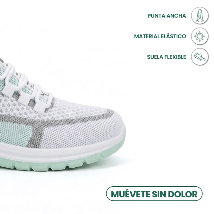 Women's Comfortable Casual Sneakers - Breathable Mesh, Wide Fit 14