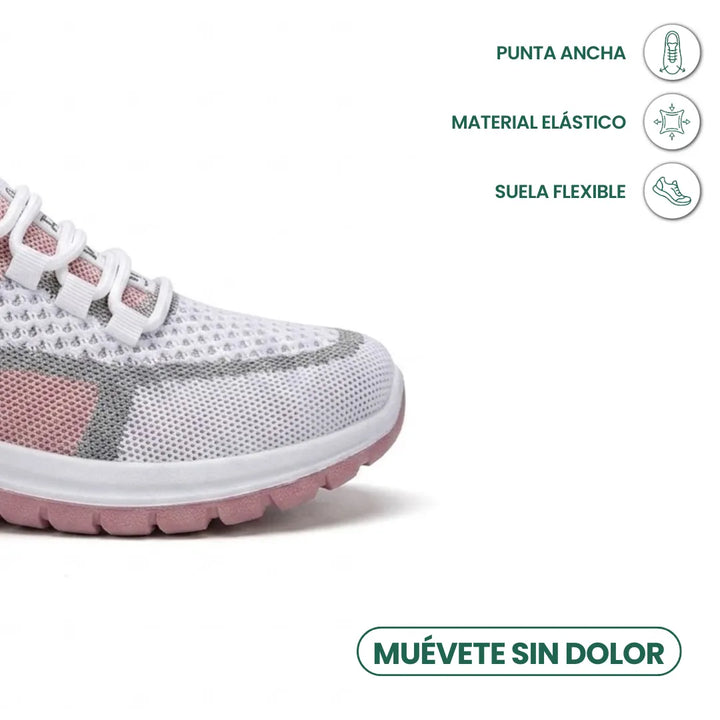 Women's Comfortable Casual Sneakers - Breathable Mesh, Wide Fit 23