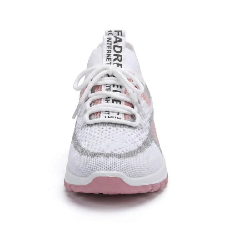 Women's Comfortable Casual Sneakers - Breathable Mesh, Wide Fit 26