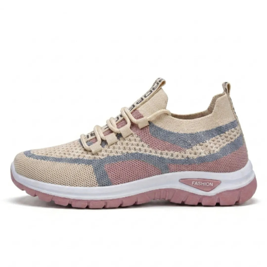Women's Comfortable Casual Sneakers - Breathable Mesh, Wide Fit 28