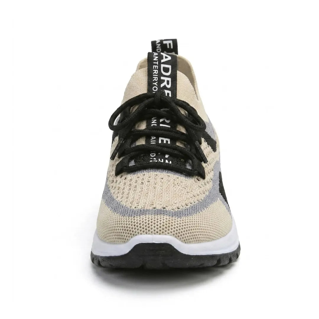 Women's Comfortable Casual Sneakers - Breathable Mesh, Wide Fit 44