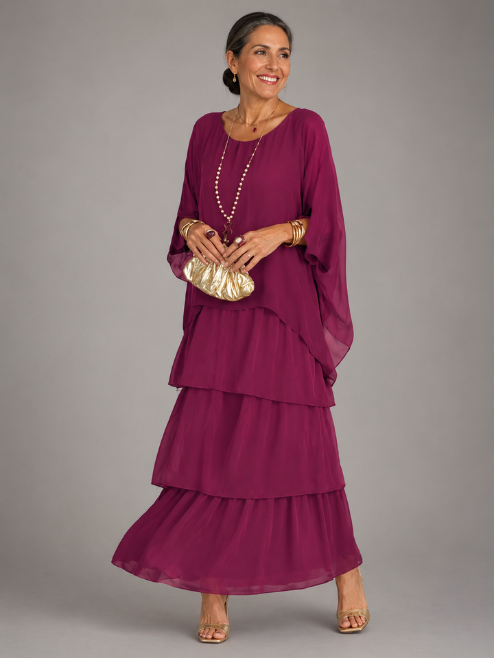 Elegant Flowing Maxi Dress 4