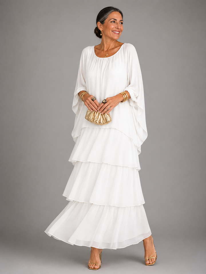 Elegant Flowing Maxi Dress 6