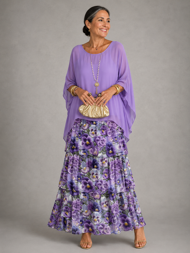 Elegant Flowing Maxi Dress 10