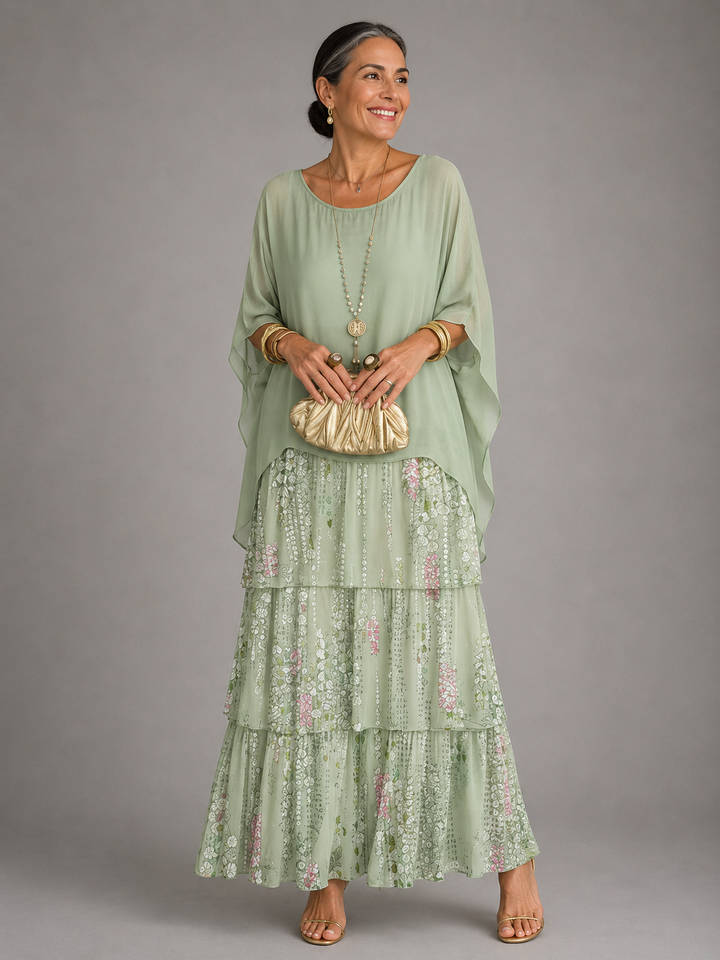 Elegant Flowing Maxi Dress 12