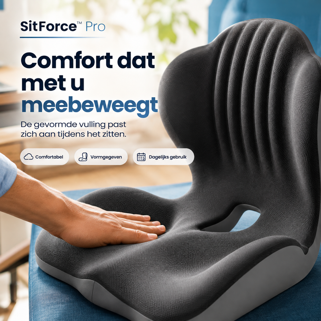 Ergonomic Seat Cushion with Back Support and Memory Foam for Long Sitting 14