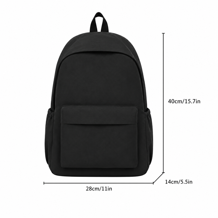 Women's Lightweight Nylon School Backpack in Pastel Colors 9