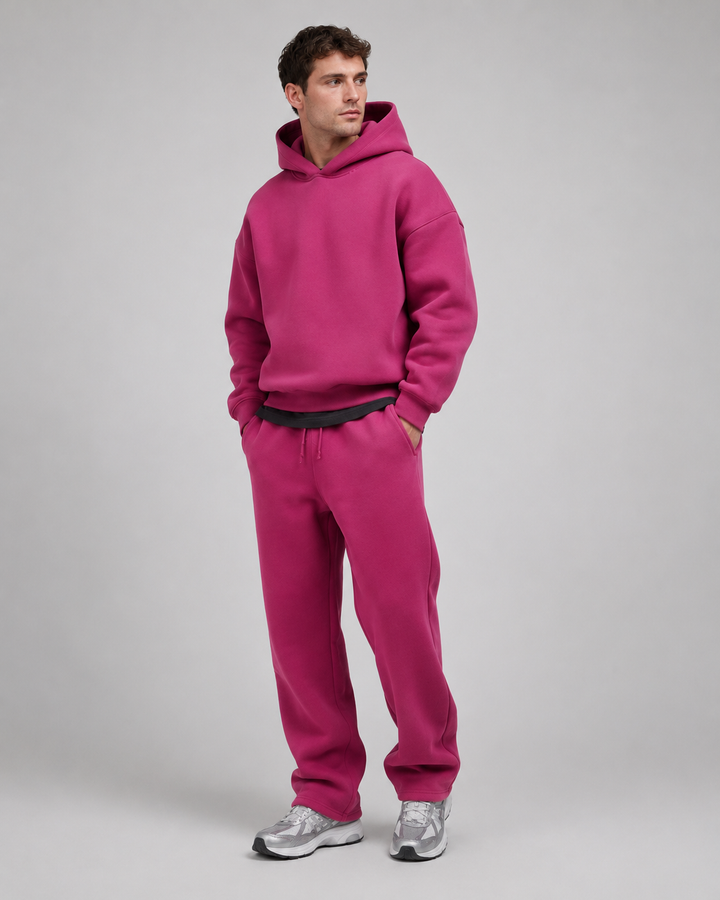 Men's Hoodie & Jogger Set - Soft Cotton Blend, Casual Fit 11