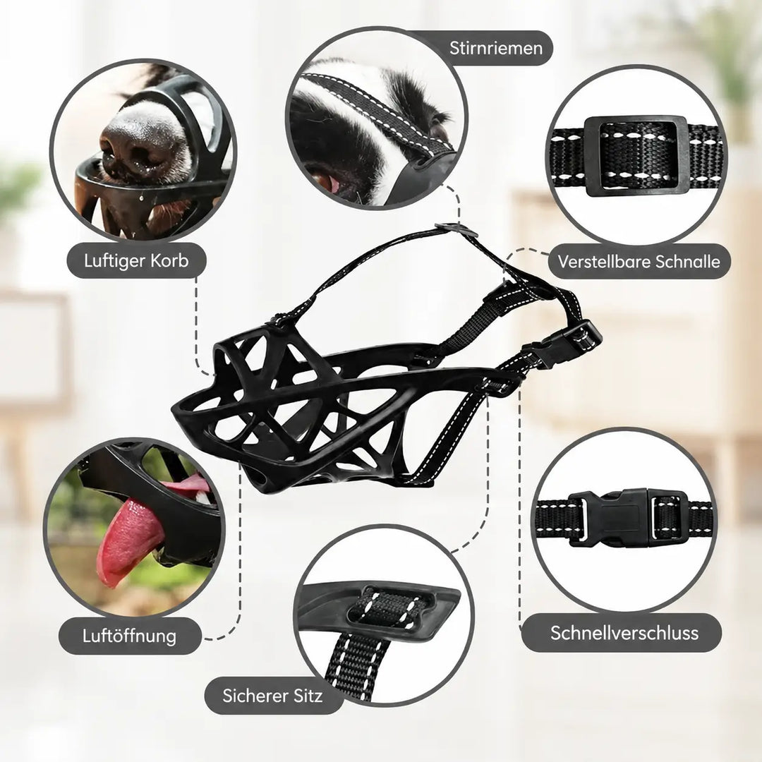 Dog Muzzle | Breathable & Adjustable for Training & Everyday Use 9