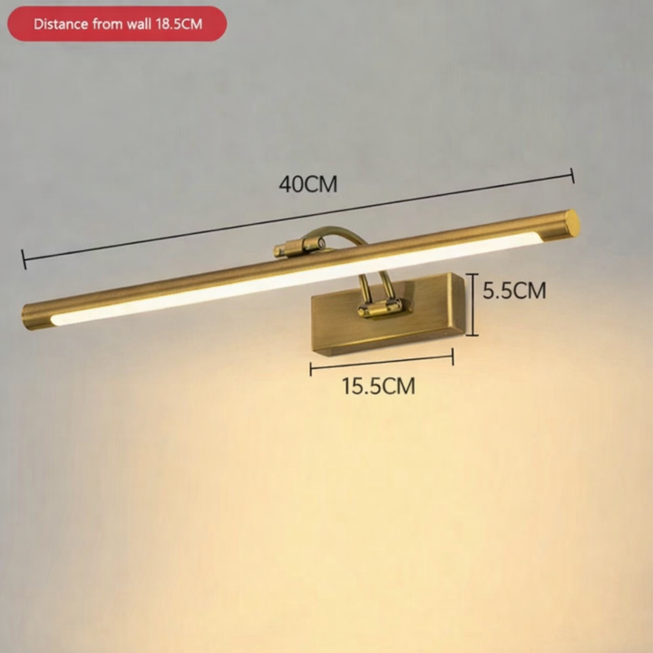 Antique Brass LED Picture Light Wall Sconce for Art Display 15