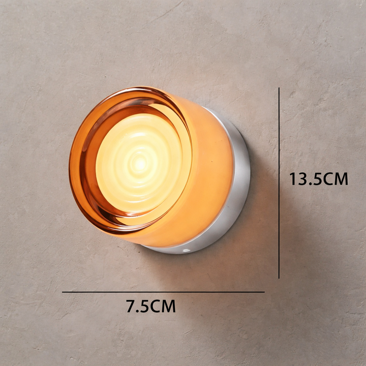 Nordic Circular Wall Lamp - Modern LED Sconce for Bedroom and Hallway 18