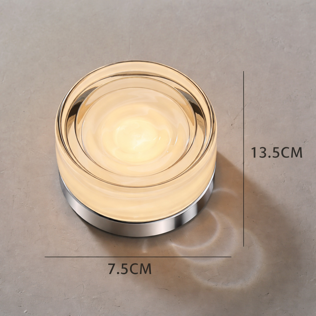 Nordic Circular Wall Lamp - Modern LED Sconce for Bedroom and Hallway 24