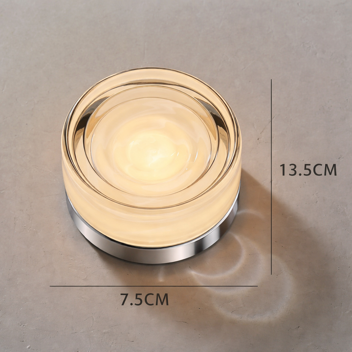 Nordic Circular Wall Lamp - Modern LED Sconce for Bedroom and Hallway 24