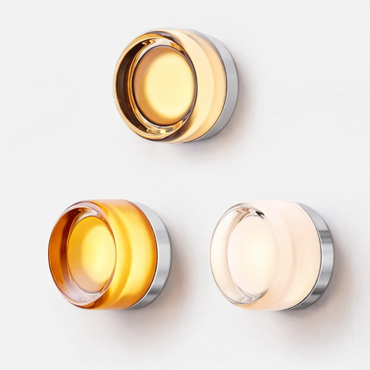 Nordic Circular Wall Lamp - Modern LED Sconce for Bedroom and Hallway 5