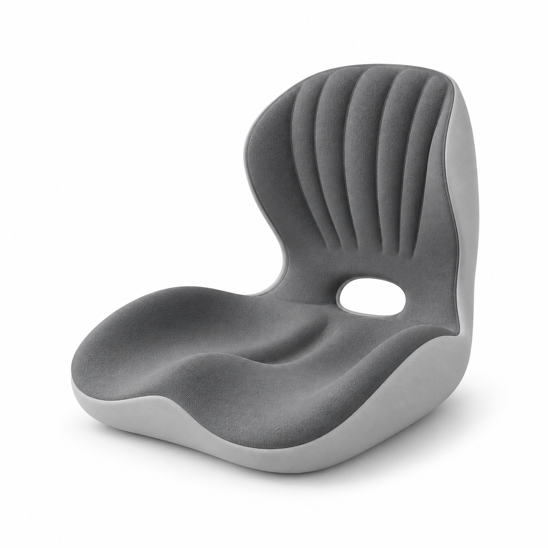 Ergonomic Seat Cushion with Back Support and Memory Foam for Long Sitting 17
