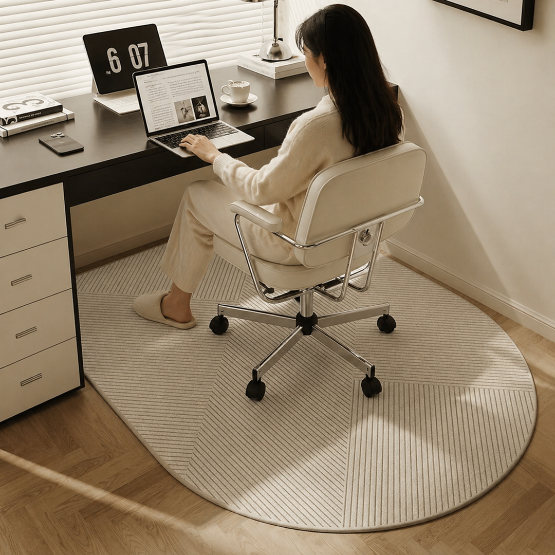 Office Chair Floor Mat Fleece Loop – Floor Protection 5