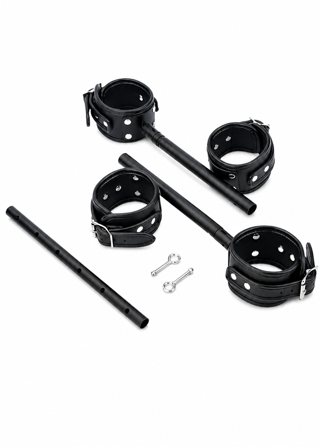 Extendable Steel Spreader Bar with Padded Locking Cuffs 8
