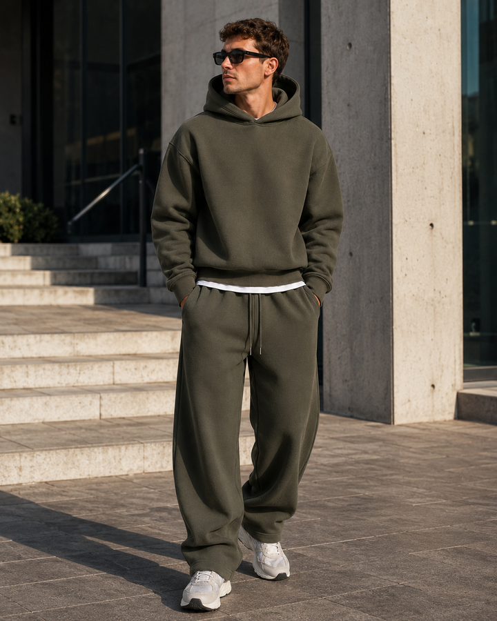 Men's Hoodie & Jogger Set - Soft Cotton Blend, Casual Fit 16