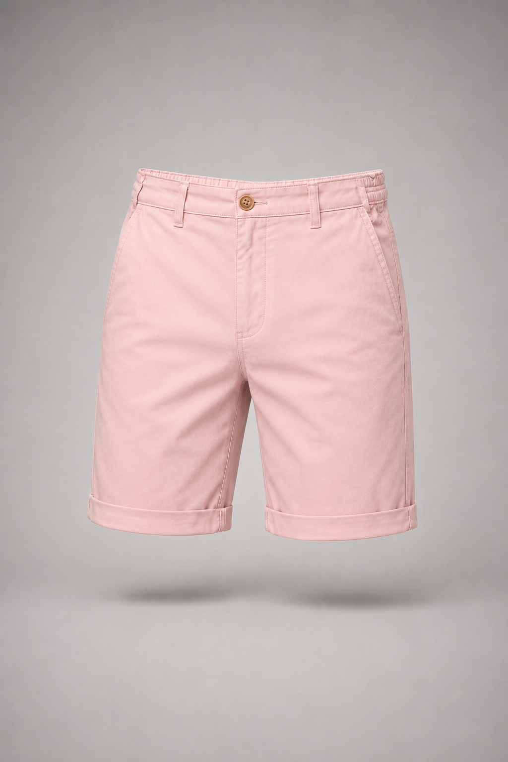 Men's Tailored Summer Shorts - Lightweight Polyester Twill Casual Fit 1