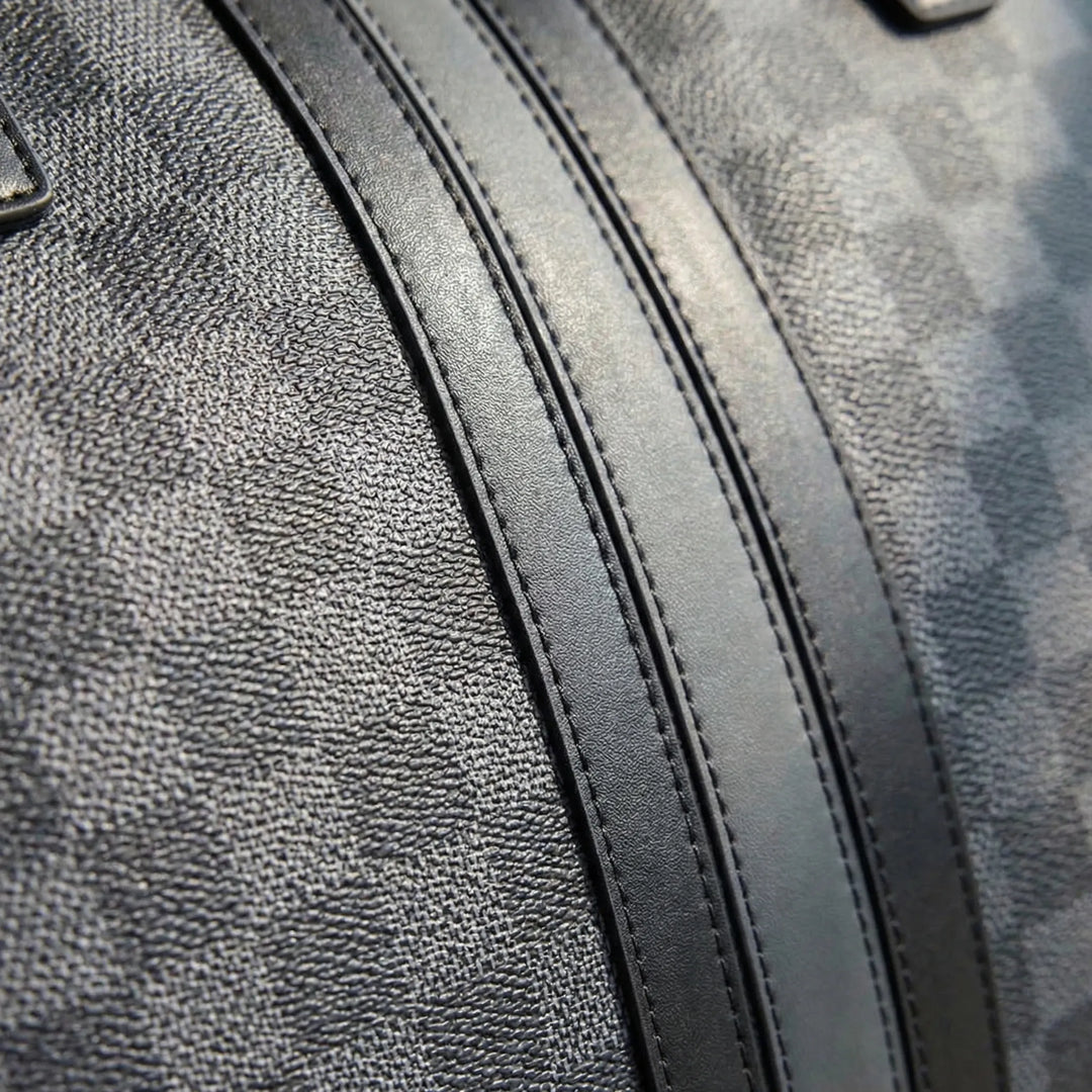 Checkerboard Pattern Travel Bag - Voyax