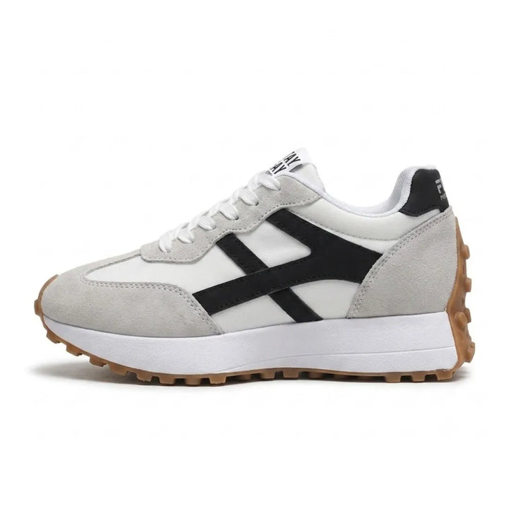 Women's Casual Platform Sneakers with Non-Slip Sole and Lace-Up Closure 21